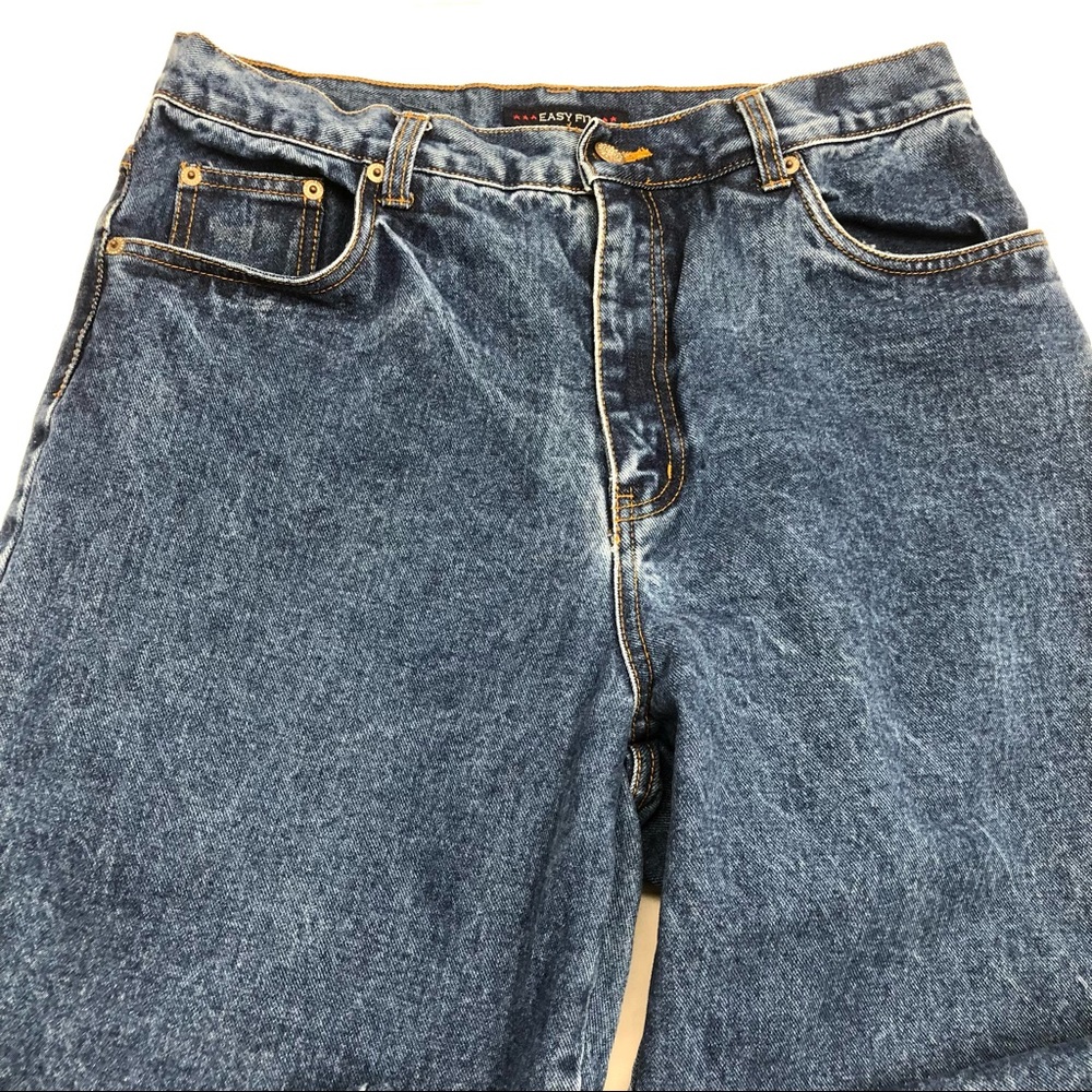 Vintage 90s Jeans Mom Jean Dark Wash Size 12 - Picture 4 of 9